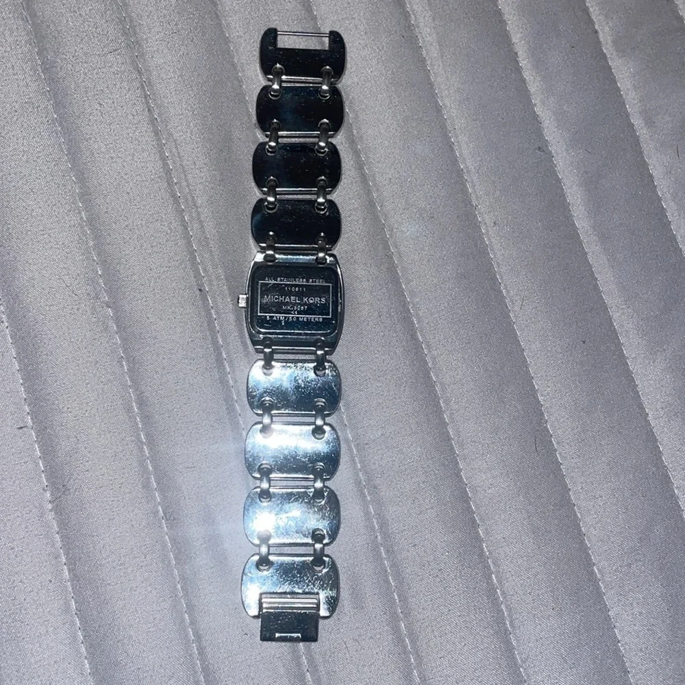 Michael Kors stainless steel silver watch